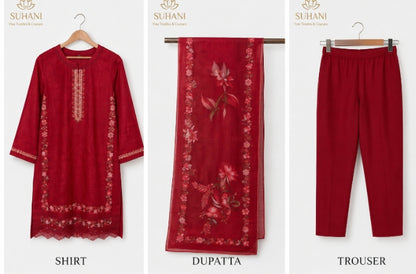 Product Title: Suhani 3-Piece Lawn Suit — 30% OFF | S M L
